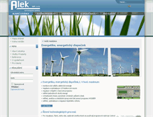 Tablet Screenshot of alek.cz